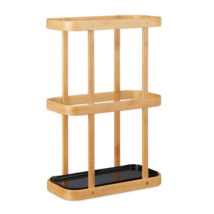 Bamboo Umbrella Stand with Drip Tray