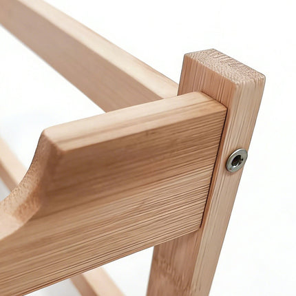 Bamboo Wine Rack for Kitchen, Living Room, Home Bar