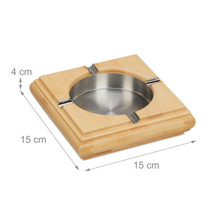 Bamboo ashtray