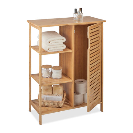 Bamboo bathroom cabinet