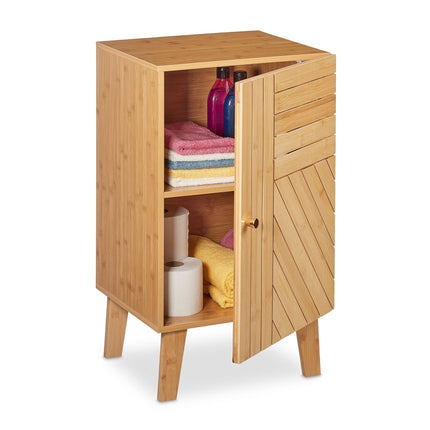 Bamboo bathroom cabinet