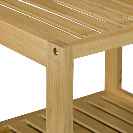 Bamboo bathroom cabinet