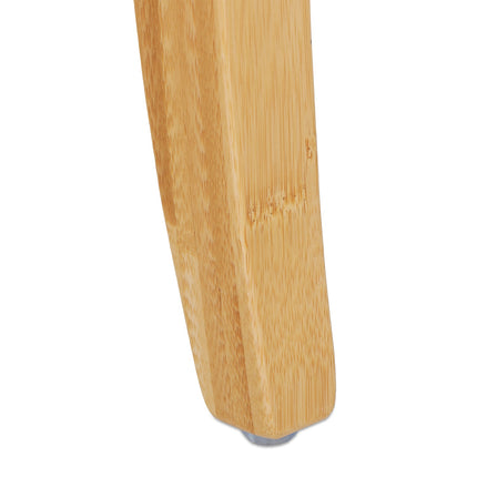 Bamboo bathroom stool