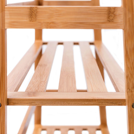 Bamboo bookshelf