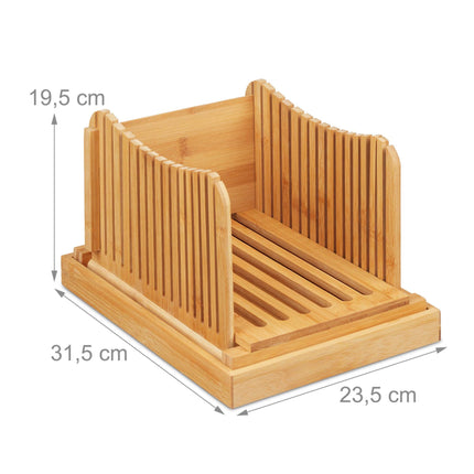 Bamboo bread cutter
