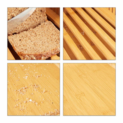 Bamboo bread cutter