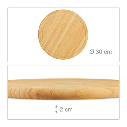 Bamboo breakfast board, set of 3