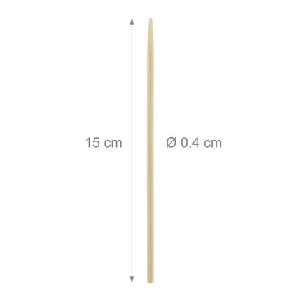 Bamboo cake sticks - 600 pcs