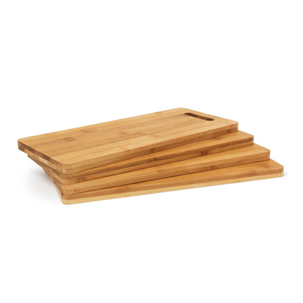 Bamboo cutting boards set of 4