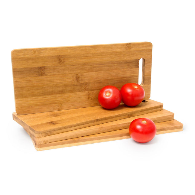 Bamboe snijplanken set van 4