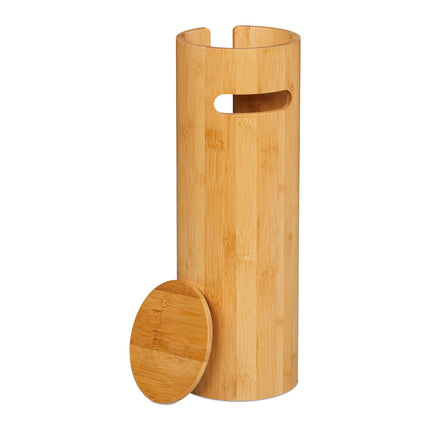 Bamboo for toilet roll storage