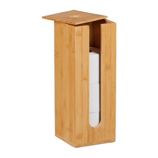 Bamboe houder voor toiletrollen