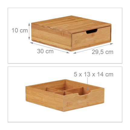 Bamboo insert box