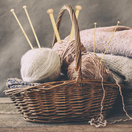 Bamboo knitting needles - set of 36 knitting needles