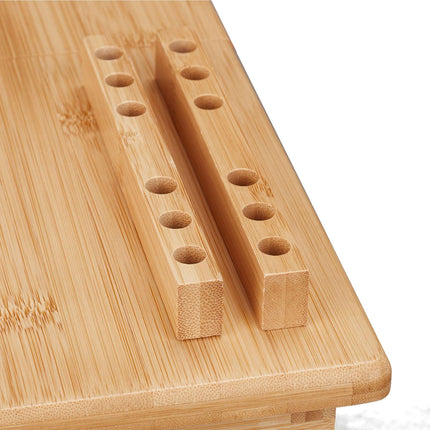 Bamboo laptop table