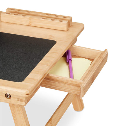 Bamboo laptop table