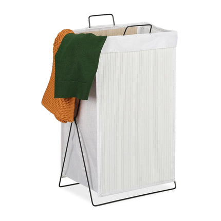 Bamboo laundry basket