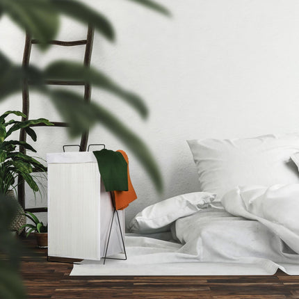 Bamboo laundry basket