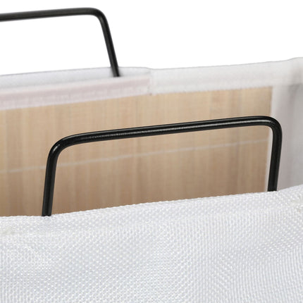 Bamboo laundry basket
