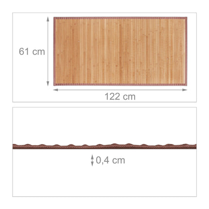 Bamboo mat nature