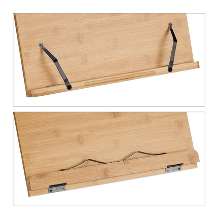 Bamboo reading stand