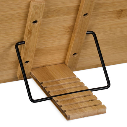 Bamboo reading stand