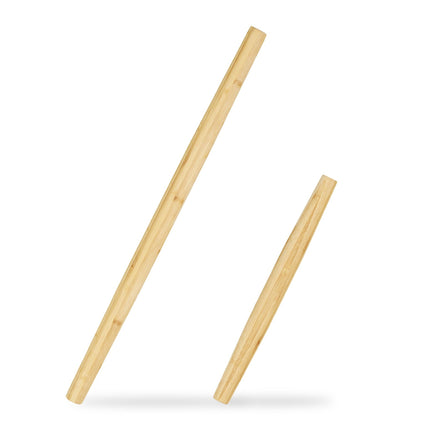 Bamboo rolling pin - set of 2