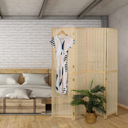 Bamboo screen 4-part