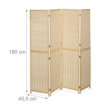 Bamboo screen 4-part