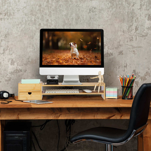 Bamboo screen stand