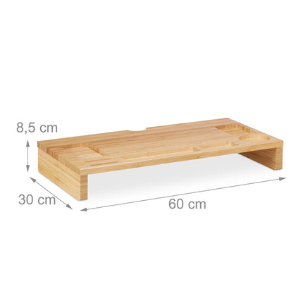 Bamboo screen stand