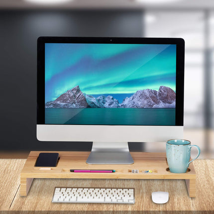 Bamboo screen stand