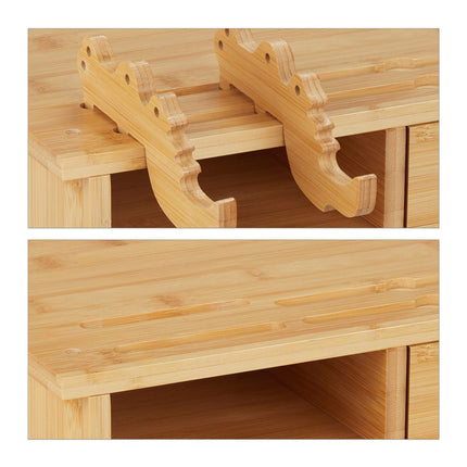 Bamboo screen stand