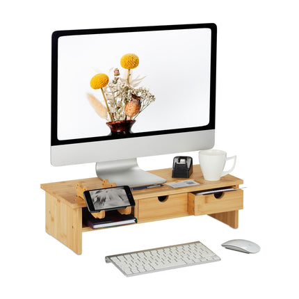 Bamboo screen stand