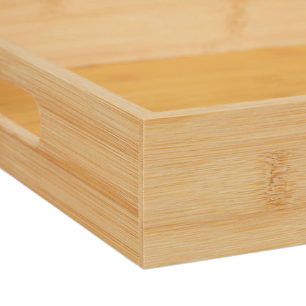 Bamboo serving tray