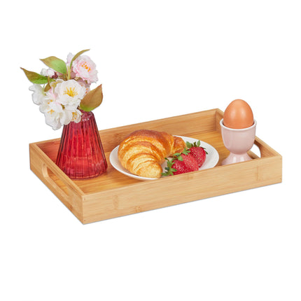 Bamboo serving tray