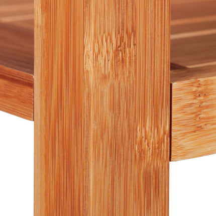 Bamboo shelf with 3 levels