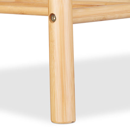 Bamboo shoe bench