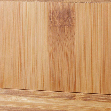 Bamboo side table with drawer