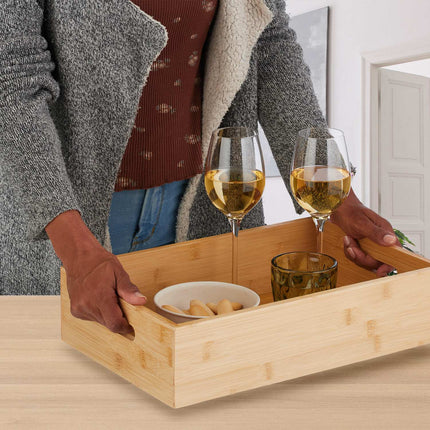 Bamboo sofa bar