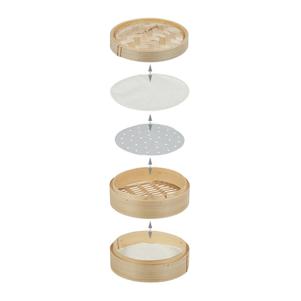 Bamboo steamer 26 cm