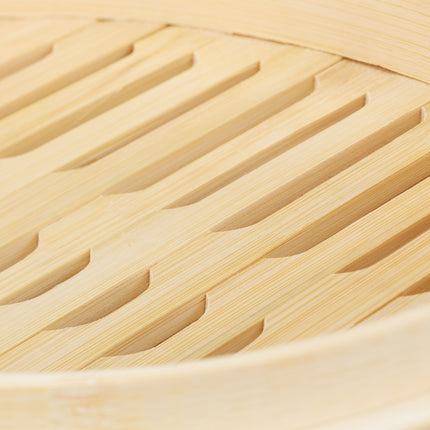 Bamboo steamer with 24 cm diameter