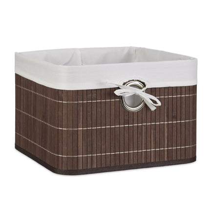 Bamboo storage basket