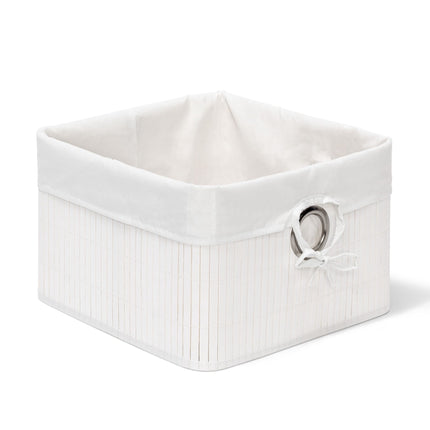 Bamboo storage basket