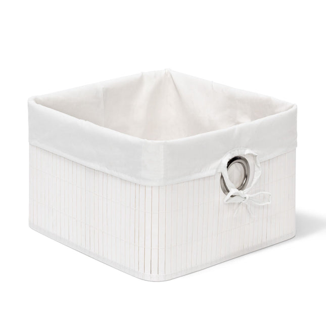 Bamboo storage basket