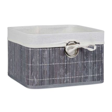 Bamboo storage basket