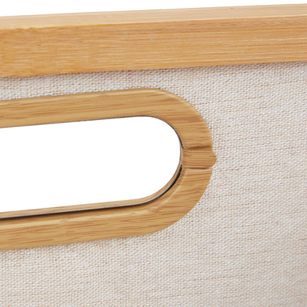 Bamboo storage baskets set of 3