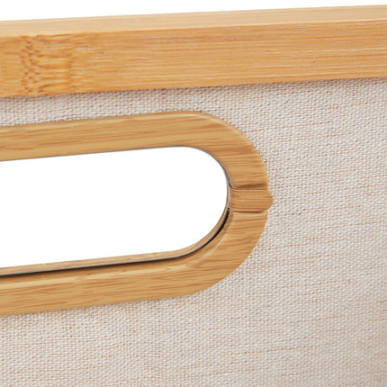 Bamboo storage baskets set of 3
