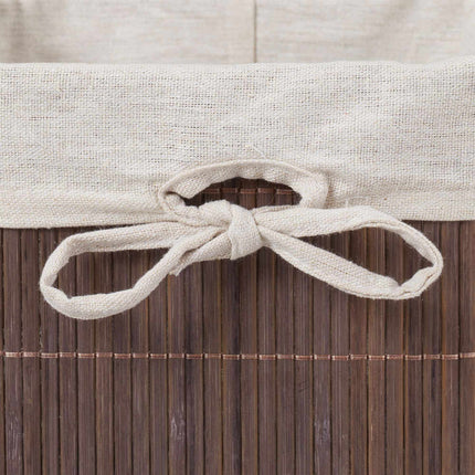 Bamboo storage baskets set of 3