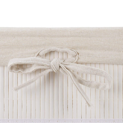 Bamboo storage baskets set of 3